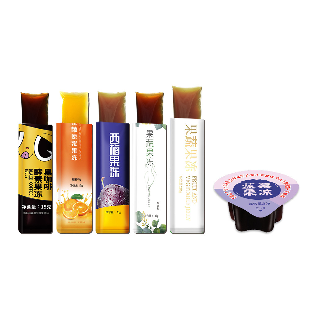 Finch bee white kidney bean black coffee enzyme jelly wholesale probiotic jelly prebiotic fruit and vegetable filial piety jelly manufacturers