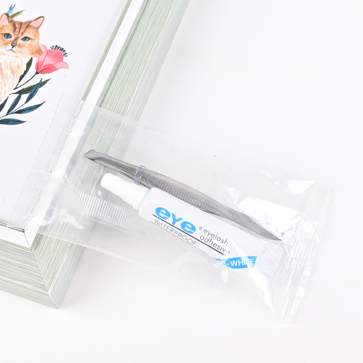 eye false eyelashes 4g glue tweezers suit grafting false eyelashes auxiliary tool