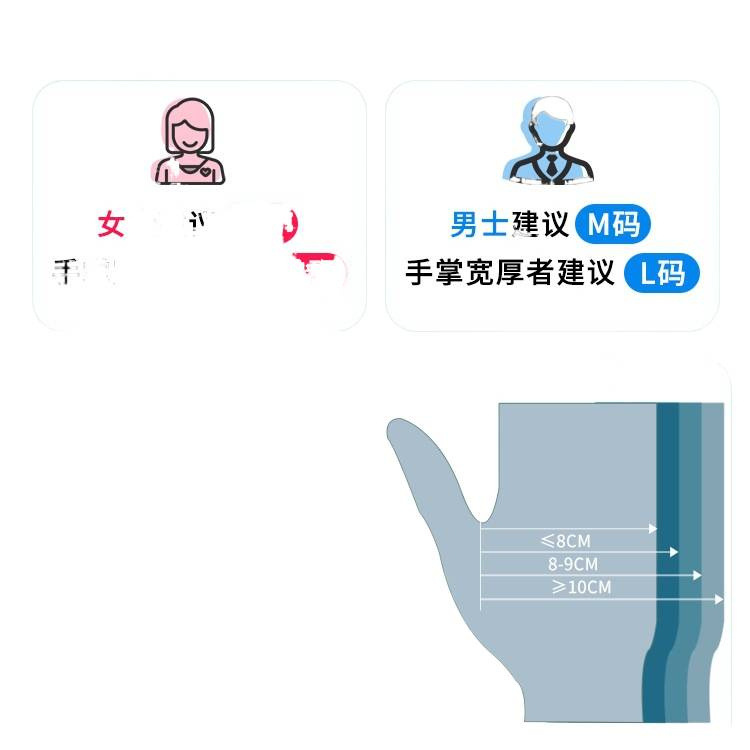 Disposable Gloves Latex Nitrile Rubber Pvc Food Grade Special Catering Housework Kitchen Dishwashing Thickeneded and Durable