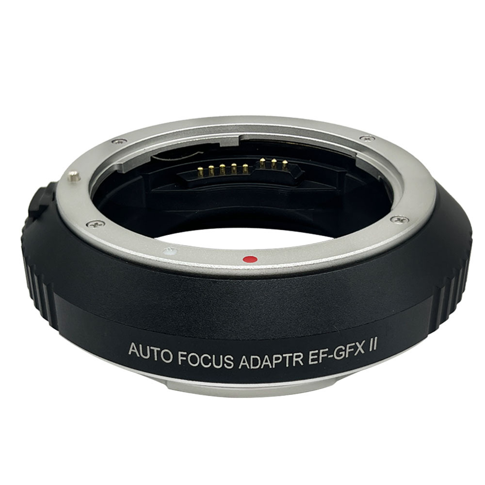 EF-GFX II adapter ring is suitable for Canon EF/EF-S lens to Fuji GFX100 medium frame autofocus