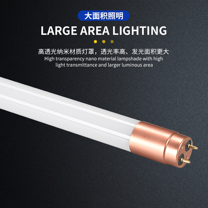 T8Led Glass Tube 1.2m Lamp Energy-Efficient Fluorescent Lamp High Brightness Full Watt T8 Lamp Led Outdoor Lamp