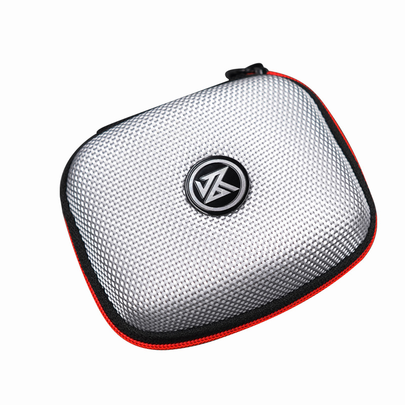 KZ Headphone Bag Storage Box Bluetooth Headphone Storage Bag Square Portable Anti-pressure Headphone Storage Bag EVA Zipper Bag