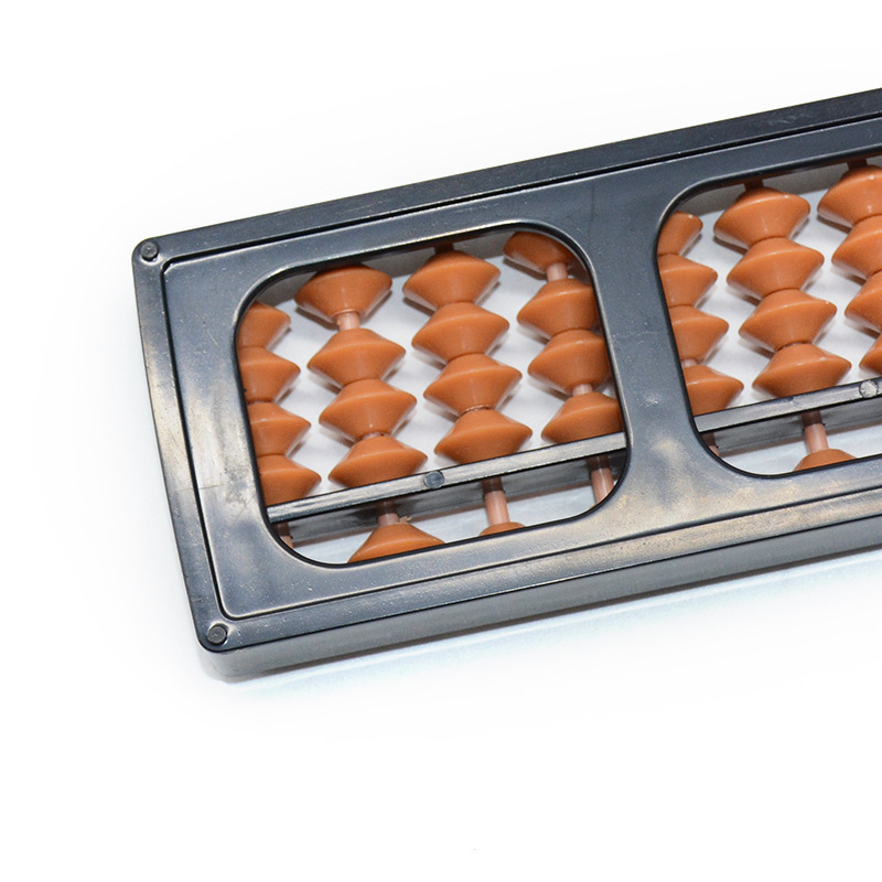 7 to 17 grade plastic primary school children abacus mental calculation abacus export quality brand new ABS full brown abacus batch