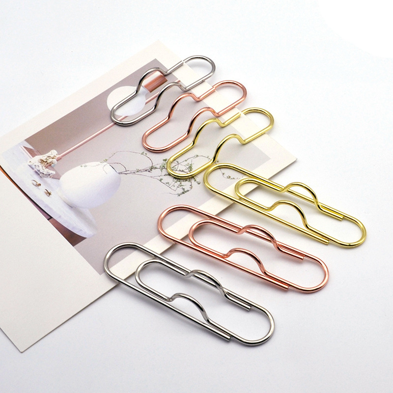 Cross-border metal love pen clip paper clip wholesale cultural hand account heart-shaped pen buckle writing holder pen clip pen hanging