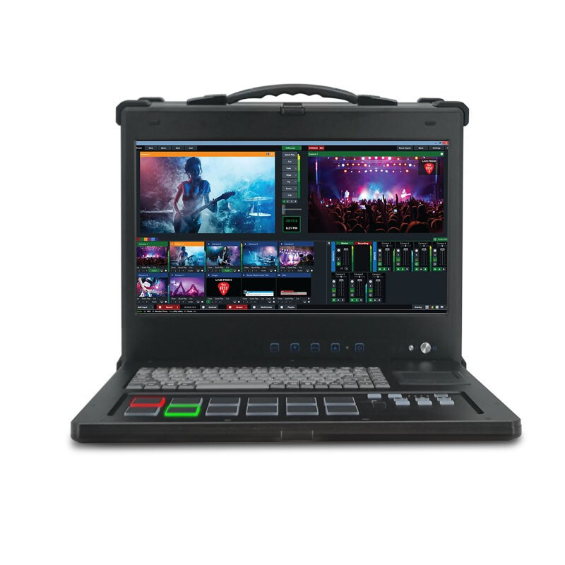 Landers Vmix Recording and Broadcasting All-In-One Machine Jw20 Virtual Studio Virtual Live Broadcast System On-Demand