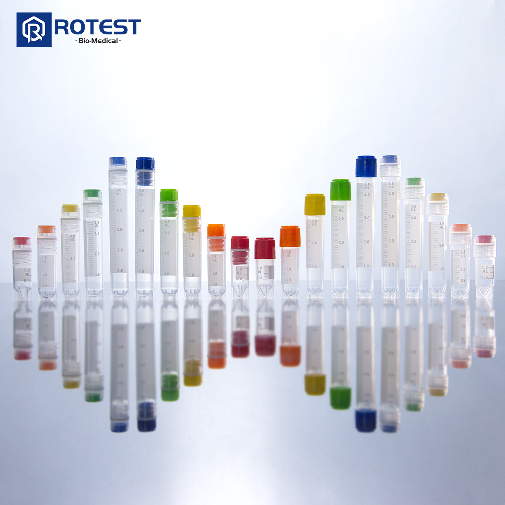 Ultra-low temperature liquid nitrogen storage sample cell freezing tube freezing tube inner and outer coil 1 1.8 2 3 4 5ml Milli