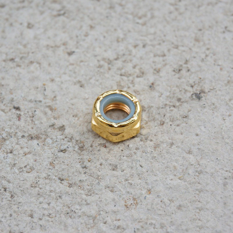 Skateboard Double Rocker Longboard Lu Chong M8 Side Nut Lock Wheel Nut 5/16-24 Inch Anti-Loosening Inner Hexagon Anti-Rust