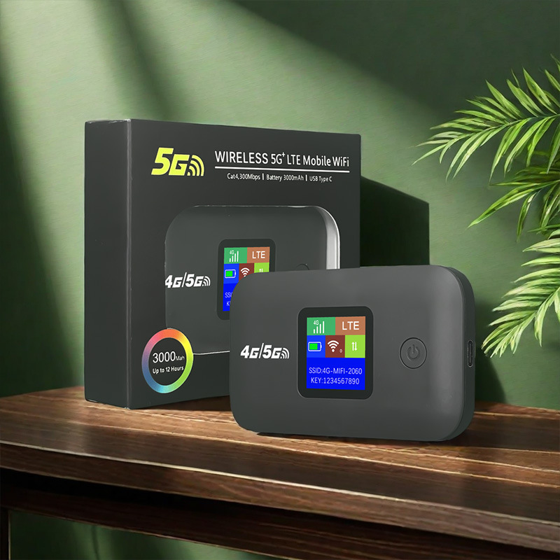 4g Portable Wifi Router Wireless Portable Car Router Supports Sim Card