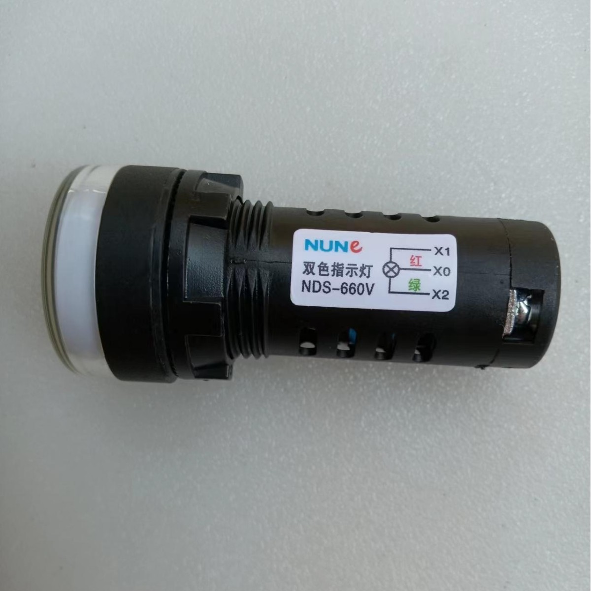 Wholesale 0.66kv 2 colors indicator light red Green 660V two-color indicator light 690V signal light