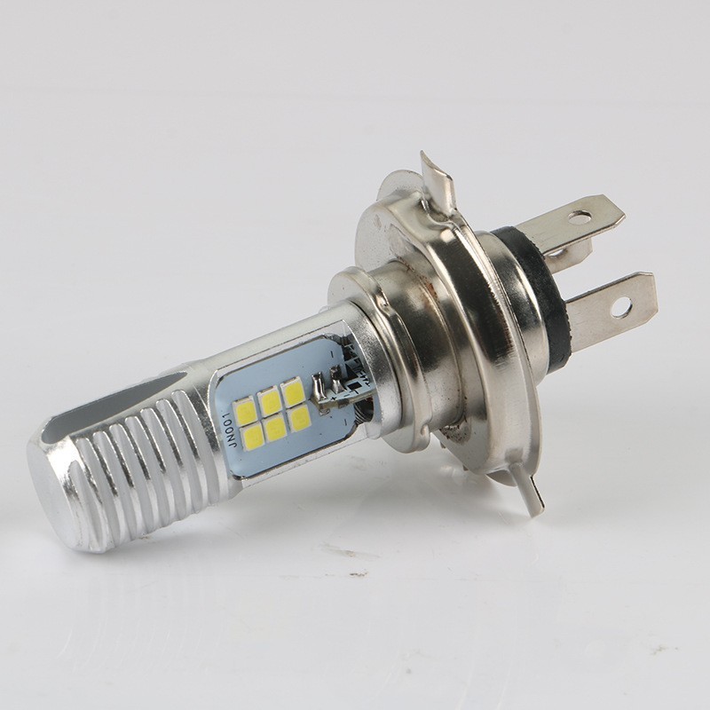 Motorcycle Led Headlight Single Claw P15D H6 H4 Ba20D 2835 12Smd Headlight Car Bulb