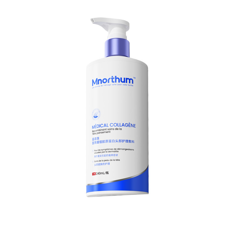 [Mannoson] Medical Recombinant Collagen Head Care Dressing 240Ml/Bottle Care Solution Medical Shampoo