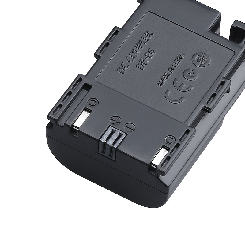 Customized Camera Simulated Battery Suitable for Sony Canon Live Power Supply Fz100 Fw50 Lp-E6 Adapter