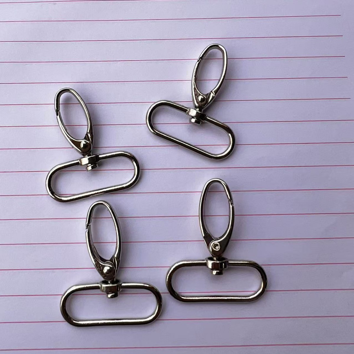 in stock 1 inch thick rugby buckle egg shaped buckle fish mouth buckle zinc alloy hardware buckle luggage hardware lanyard gift hardware buckle