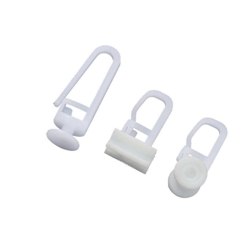 Curtain Accessories Track Hook Thickened Universal Hanging Ring Hook Curtain Track Hanging Silencer Track Pulley Wholesale