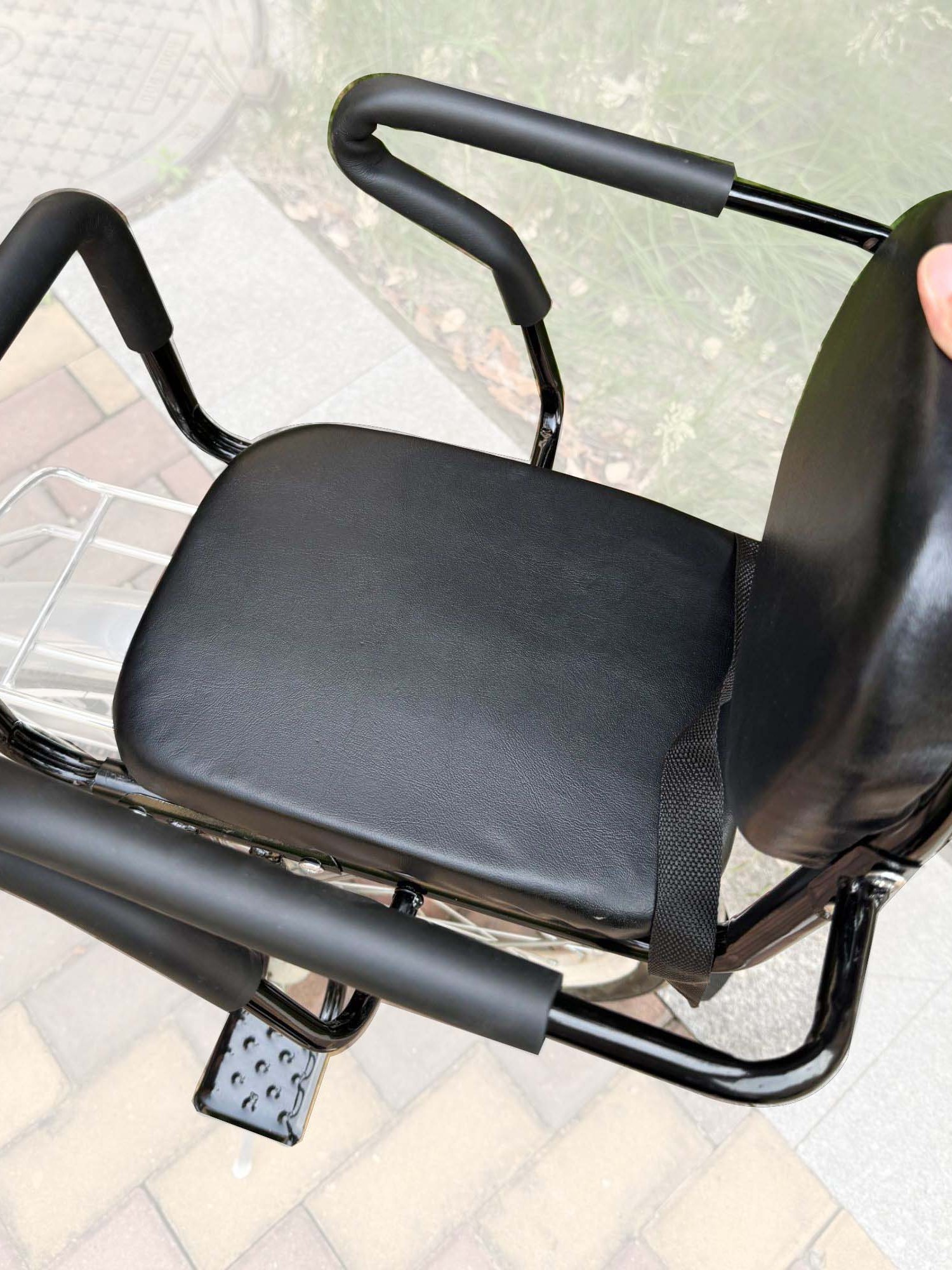 Bicycle Child Seat Rear Child Student Baby Rear Seat Thickened and Enlarged Child Electric Car Rear Seat