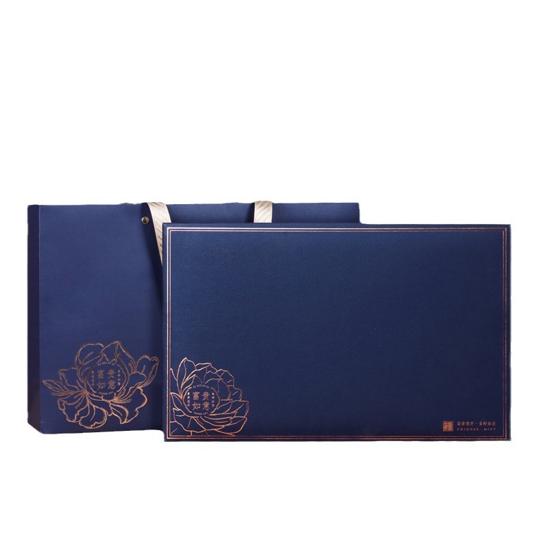 Black wolfberry tea gift box to give people high-grade gift box small cans Qinghai big fruit tonic to send elders parents wholesale