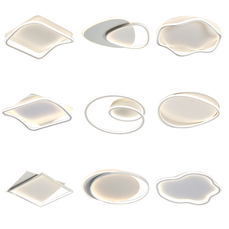 Full Spectrum Living Room Lamp, Ceiling Lamp, Eye Protection, Simple and Modern Master Bedroom Lamp, Zhongshan Lamp, Whole House Package Atmosphere Lamp