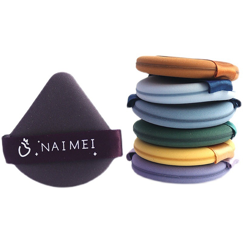 Powder puff air cushion egg yolk pie pineapple pie super soft thick don't eat powder powder puff makeup sponge beauty makeup egg big dipper