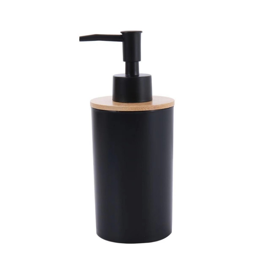Bamboo Lid Bathroom suit Bathroom Kit Bathroom 4-piece Set Bathroom 6-piece Set Soap Bottle Bath Bottle Soap Dispenser