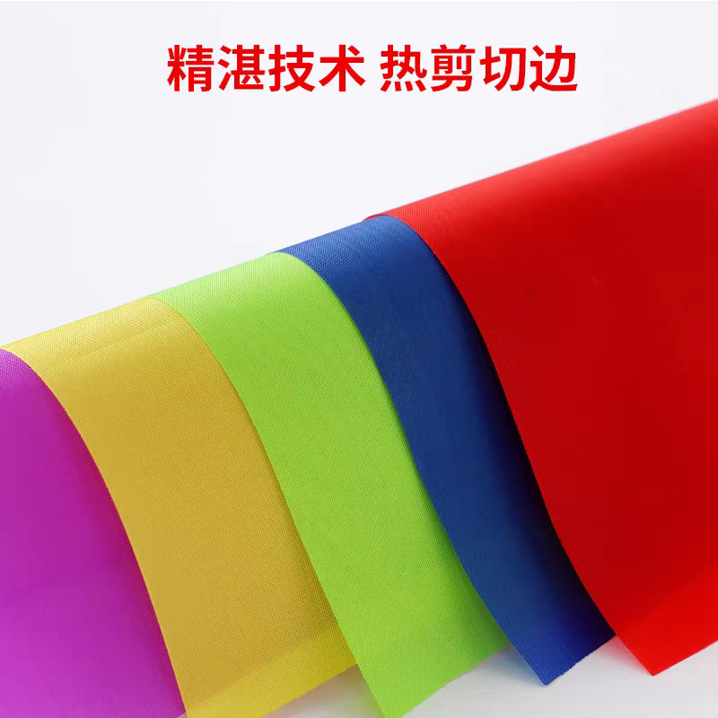 Small colored flag pennant five-color hand-held kindergarten games hand-held flag color hand-waving flag small red flag wholesale