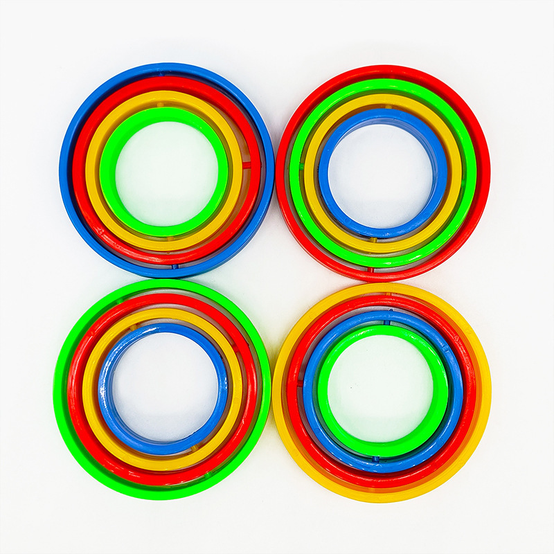 Cross-Border Creative Leisure Inertia Gyro Rotating Finger Gyro Magic Intelligence Toy Universal Fingertip Gyro