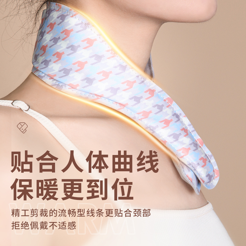 Scarf Graphene Smart Heating Scarf Winter Warm Artifact USB Charging Heating Compress Neck Warmer Neck Warmer