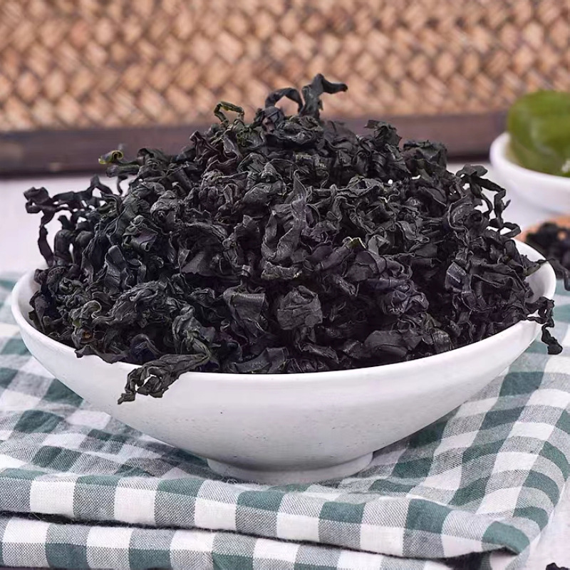 Wakame Dried Spirulina Dehydrated Sea Cabbage Sand-Free No-Wash Wakame Dry Goods Low-Fat Sea Fungus Seaweed