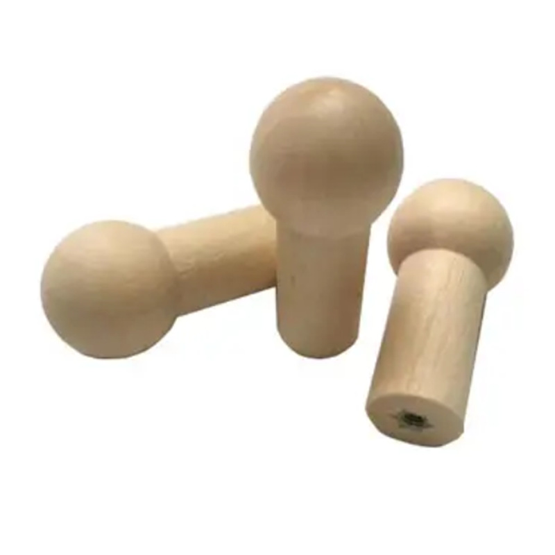 Factory payment solid wood coat rack hook clothes wooden hook wardrobe single hook wall hook in stock