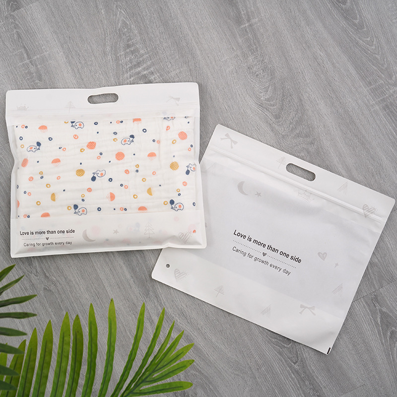 Children's quilt packaging bag home textile maternal and child packaging wholesale self-sealing sealed bag color printing plastic thickened textile bag