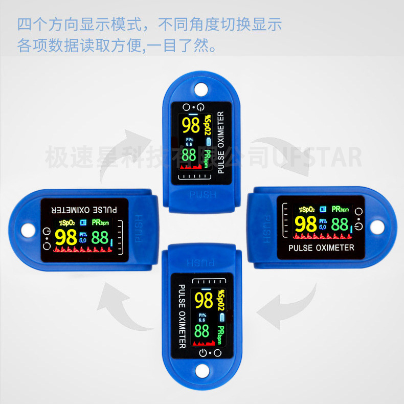 Source manufacturers finger clip LK88 Oximeter TFT blue and white Oximeter heart rate