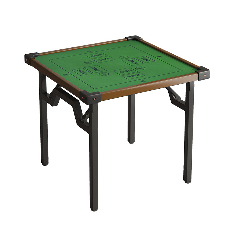 Special Table for Egg-Breaking, Household Mahjong Table, Square Folding Chess and Card Mahjong Table, Anti-Slip, Noise-Reducing, Multi-Functional Entertainment Table