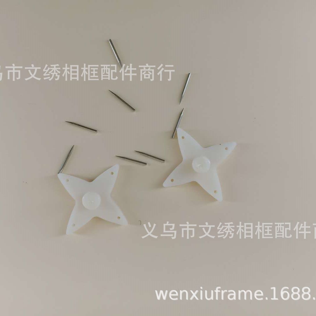 Безследные гвозди, фоторамки для стен, креативная компоновка, висячие фотографии, невидимые крючки, гвозди с 4 углами, оптовая продажа