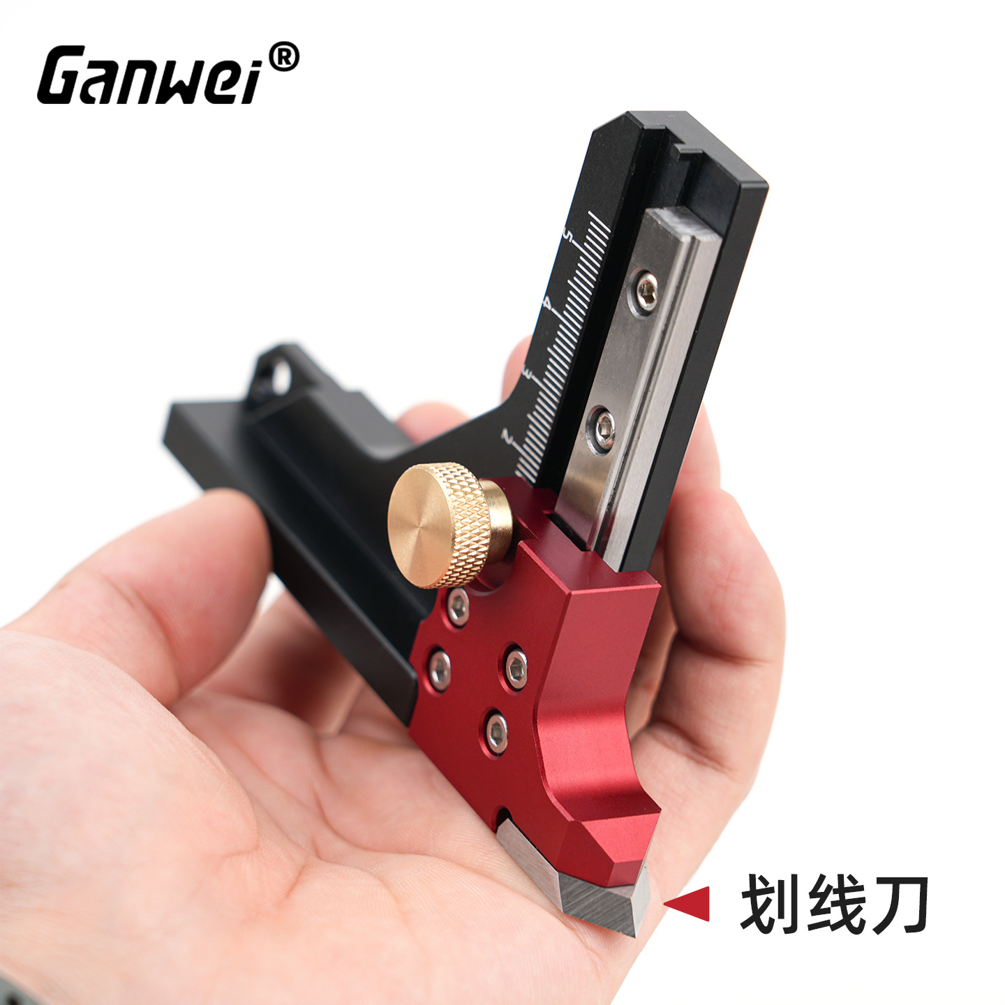 Ganwei Highly Planned Line Gauge Height Measurement Fixed Height Drawing Line Measuring Instrument Woodworking Tool Saw Table Trimming Machine Adjustment