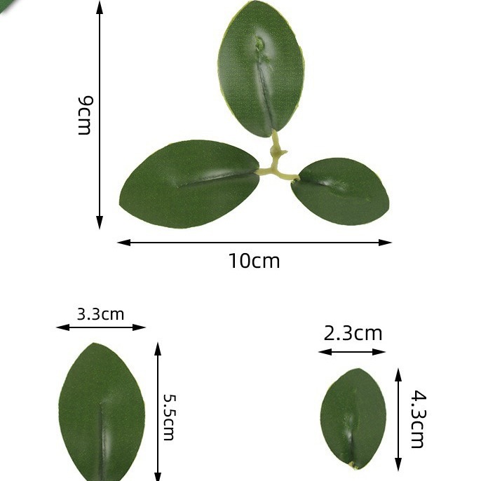 Кросс-бордерная горячая продажа искусственное зеленое растение бонсай лист фикуса аксессуары