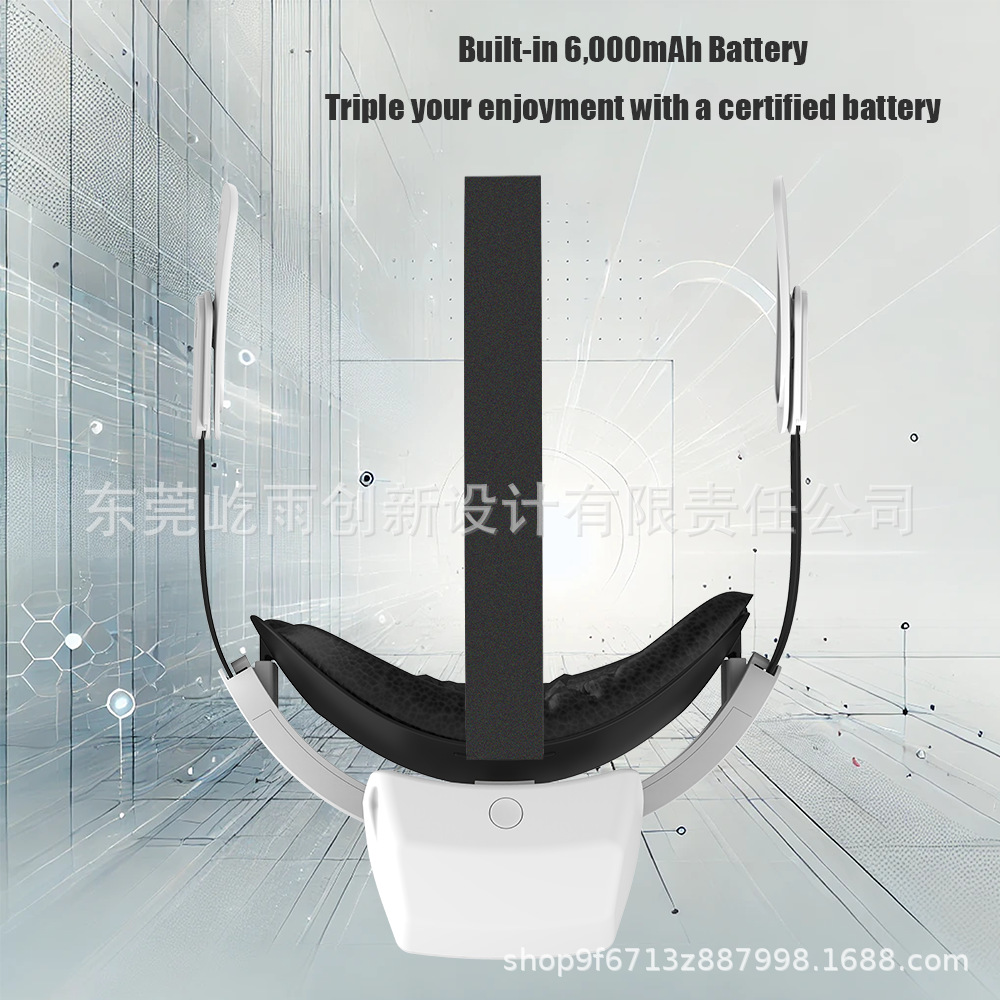 Elite Headband Magnetic Meta Quest2/Quest3S Charging Head with Detachable and Adjustable Length