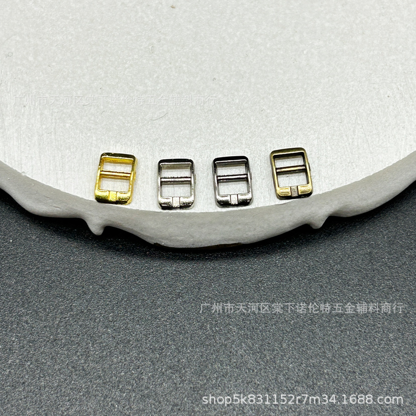 4mm Mini Japanese Buckle Doll Clothes Accessories Bjd Doll Strap Buckle Metal Buckle Belt Buckle Rectline Buckle Accessories