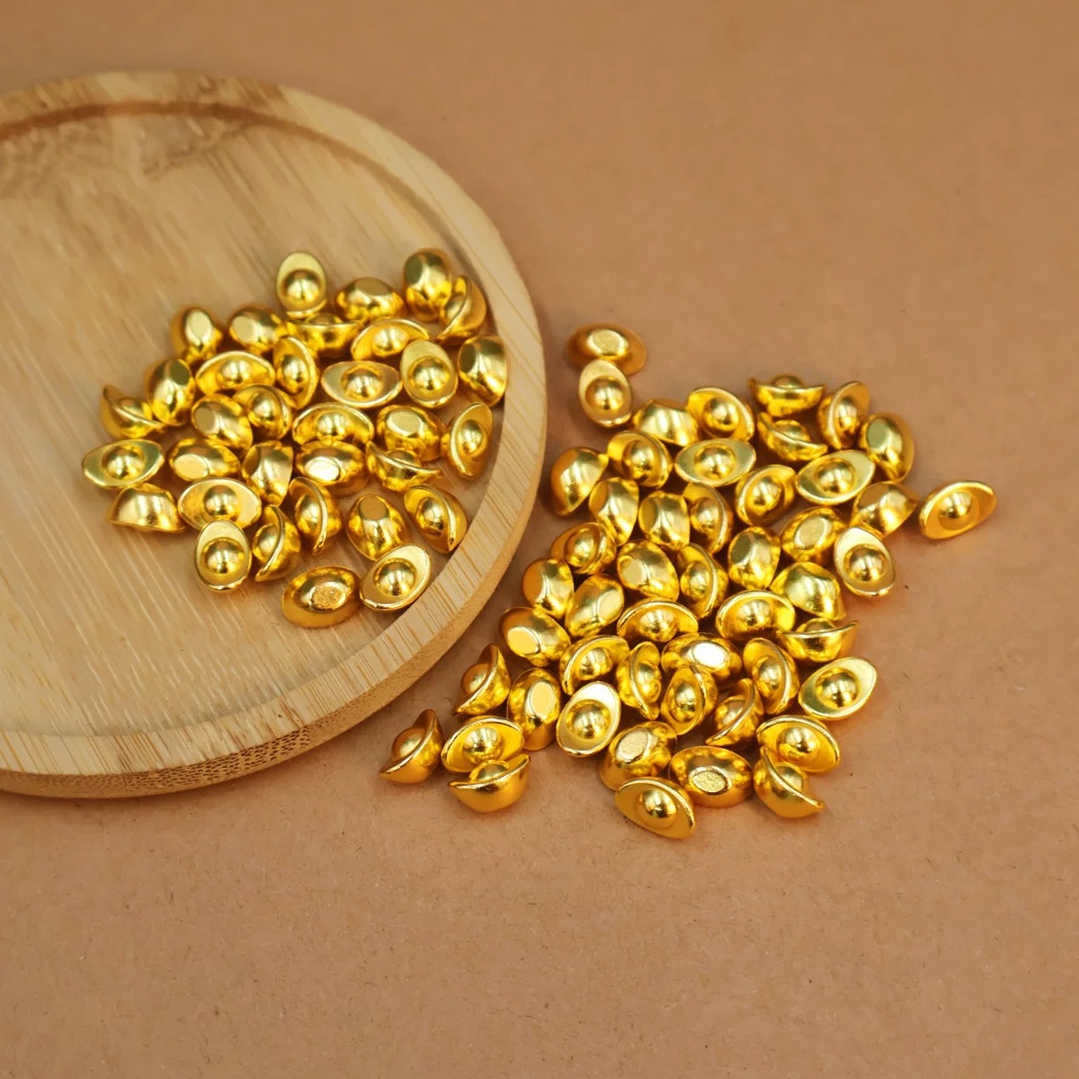 24 diy solid small ingot Chinese home ornaments mini zinc alloy solid small ingot wholesale