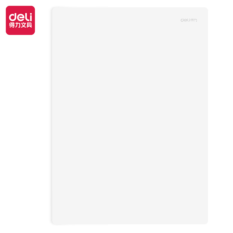 Deli test pad transparent student test writing hard and soft A4 plastic copy pad stationery wholesale domestic