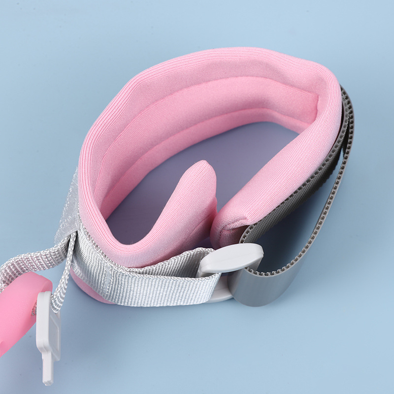 Children's anti-lost belt traction rope fixed head with lock children's anti-lost bracelet baby go out safety rope can be