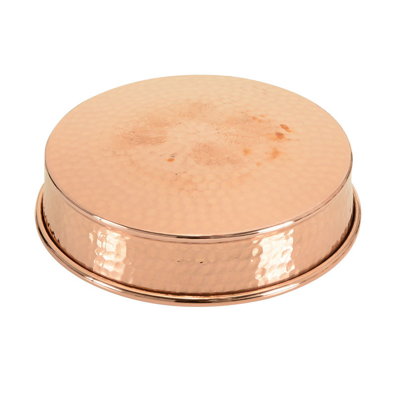 Xizang Red Copper Mandala Tray Indoor Home Mandala Tray Decorative Tabletop Ornament