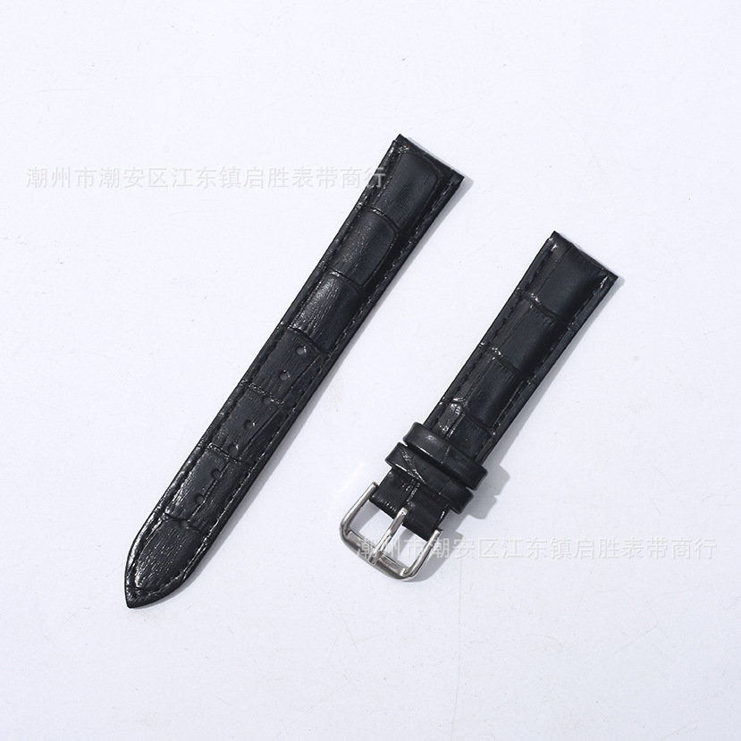 Wholesale Soft Genuine Cowhide Strap Bamboo Pattern Smart Watch Strap Accessories Processing Factory Dropshipping Durable