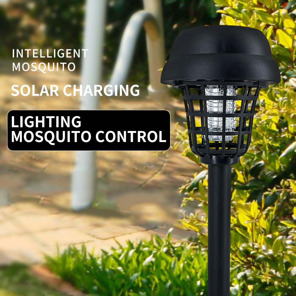 2025 new solar mosquito killer mosquito trap artifact outdoor mosquito repellent lamp courtyard garden outdoor insect killer lamp