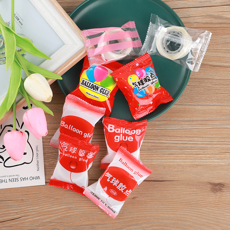 Съемные клейкие точки для шаров