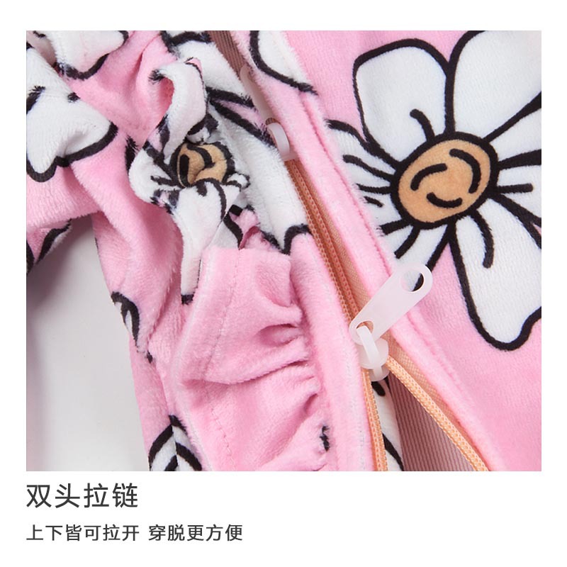 Baby Jumpsuit with Feet, Baby Crawling Suit, Newborn Clothes, Stockings, Foot-Covering Clothes, Spring Baby Clothing Customization