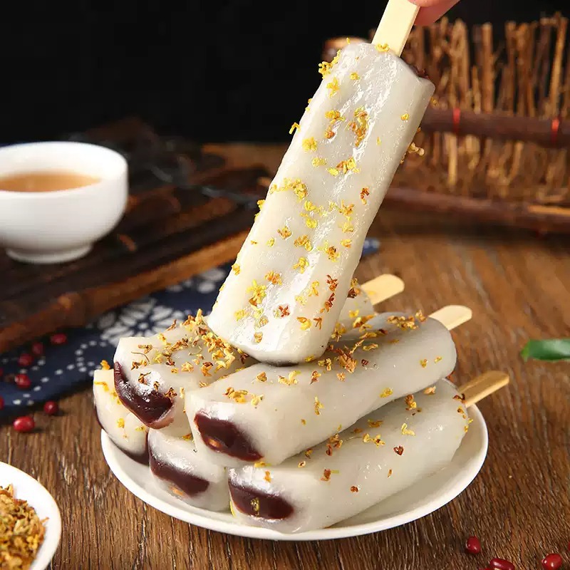 Taobao Osmanthus Head Cake Shanghai Specialty Red Bean Paste Old-fashioned Traditional Pastry Glutinous Rice Pastry Snacks