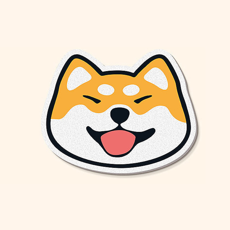 Cartoon Husky Wall Display Board Felt Board Wall Sticker Jewelry Storage Good Things Dormitory Vision Board Message Board