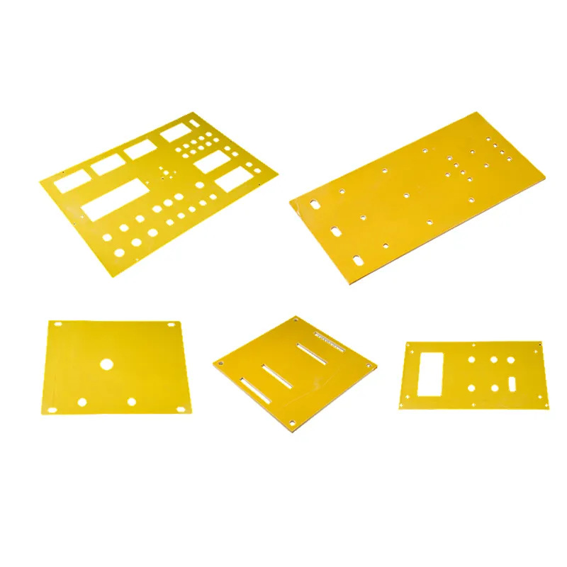 Fr4 Epoxy Resin Board Lithium Battery Insulation Processing Fiberglass Board High Temperature Resistant Flame Retardant Yellow 3240 Epoxy Board