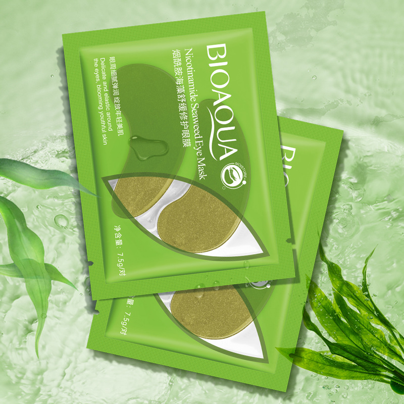 Boquan Ya ниацинамид морская водоросль маска для глаз 7.5г Nenze увлажняющая гладкая маска для глаз оптовая продажа