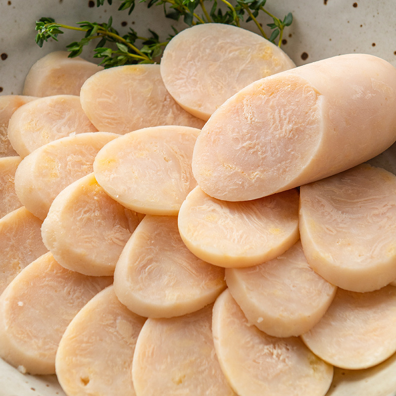 Baihui Food Northeastern Spiced Garlic Flavor White Sausage Appetizer Garlic Sausage Internet Celebrity Snacks Garlic Flavor Sausage Delicatessen Ready to Eat