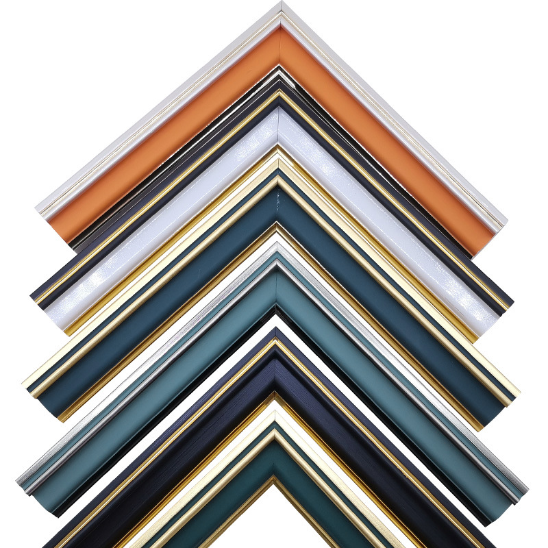 New decorative painting PS line photo frame frame mounting frame bar modern simple corporate culture frame bar 2953